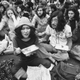 Crowd at the 1972 Rock ‘N’ Roll Festival at Wembley Stadium, London